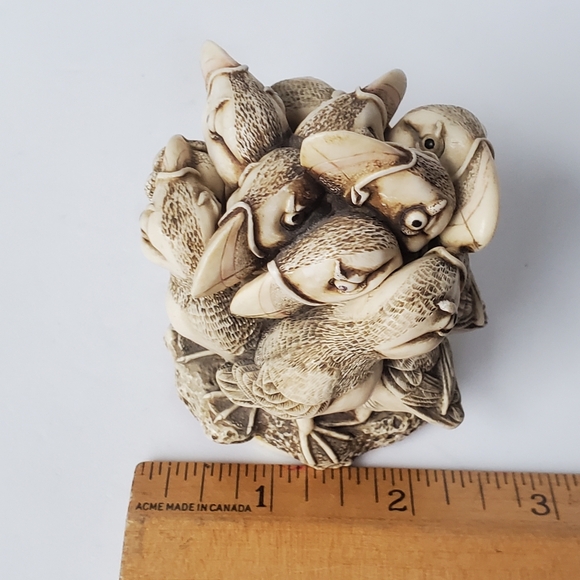 Harmony Kingdom Puffin Trinket Box Figurine In Fine Feather Made In England - Picture 13 of 13